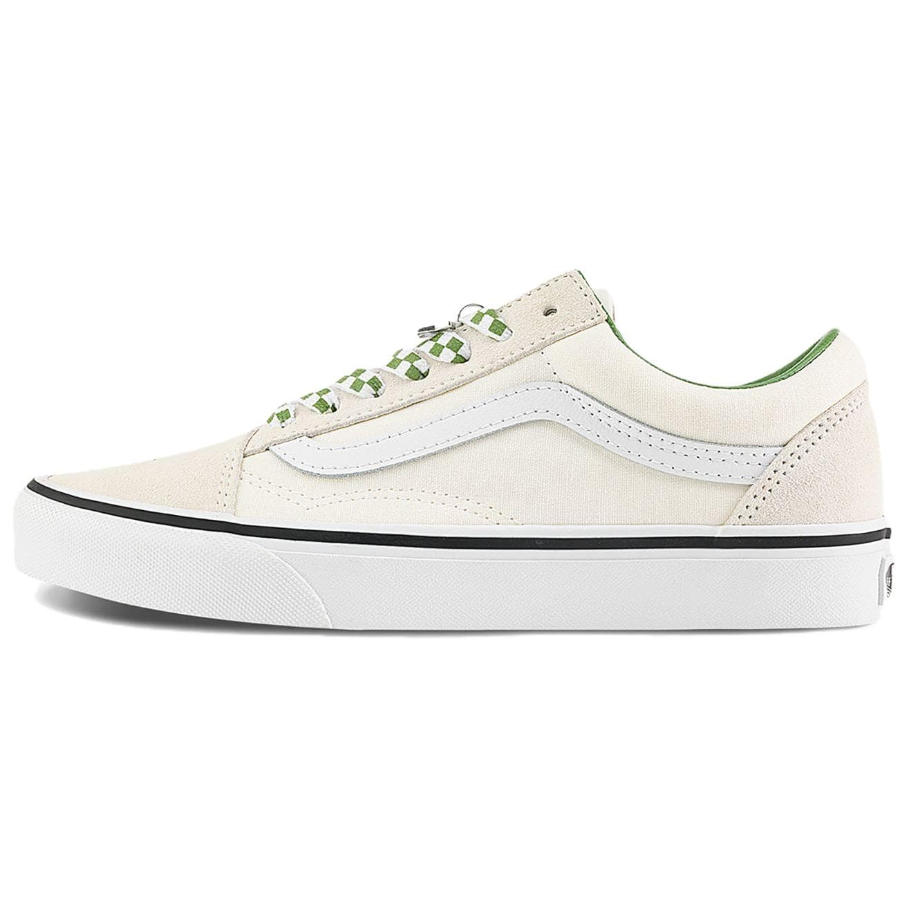 Vans Old Skool Comfortable Versatile Wear-Resistant Low-Top Sneakers Unisex Off-White