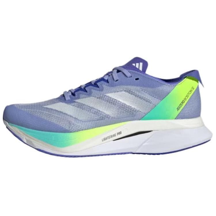 Adizero Boston 12 Women's Adidas 'Blue Spark Zero Metallic' Women's