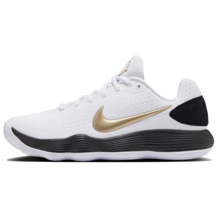 Nike Hyperdunk 2017 Comfortable Versatile Anti-Slip Wear-Resistant Low-Top Basketball Shoes Men's White