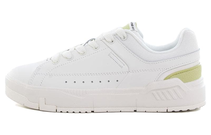 LiNing COMMON 70s Cushioning Wear-Resistant Low-Top Skateboard Shoes Women's White Green