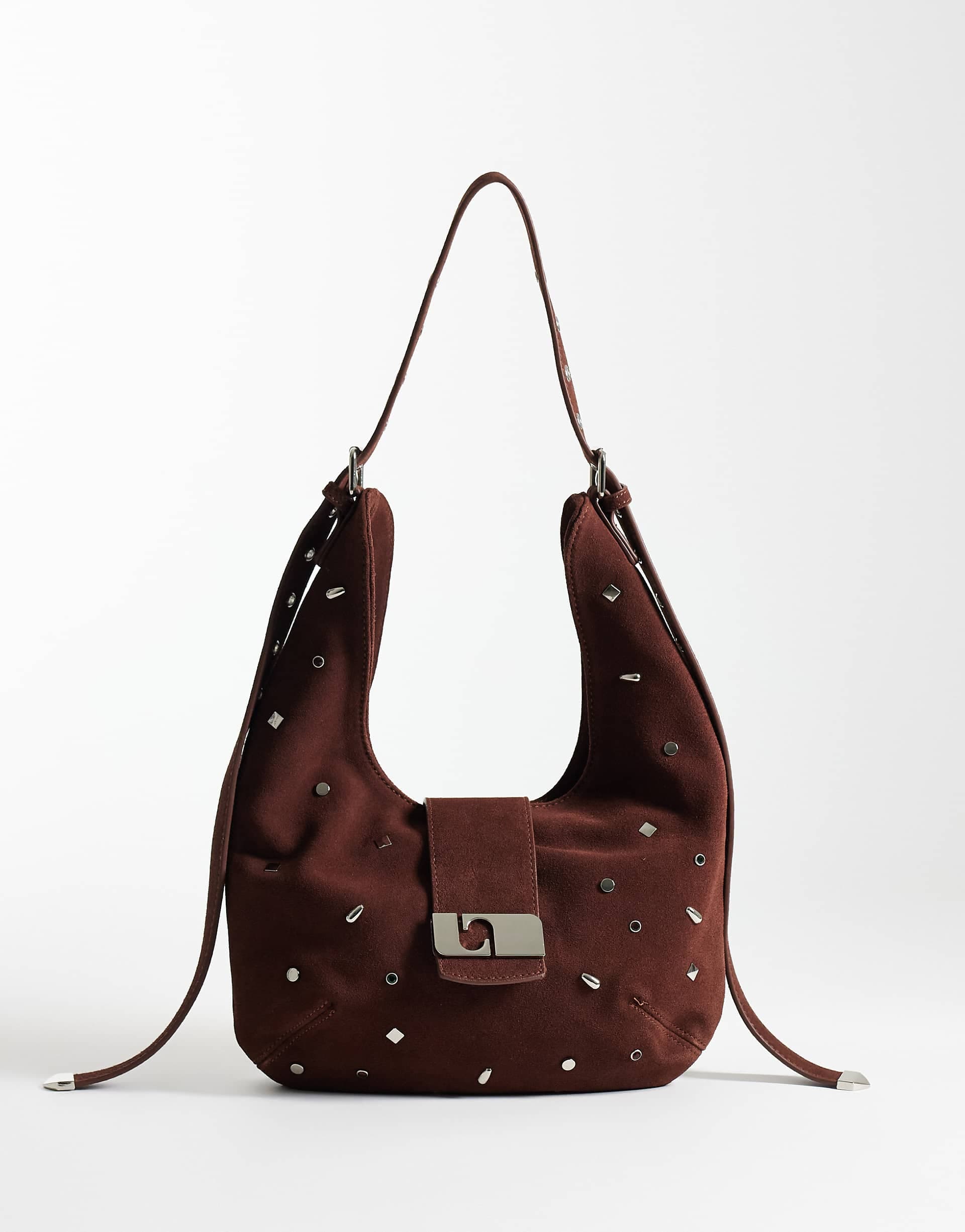 Laagam vixen bag In brown studs