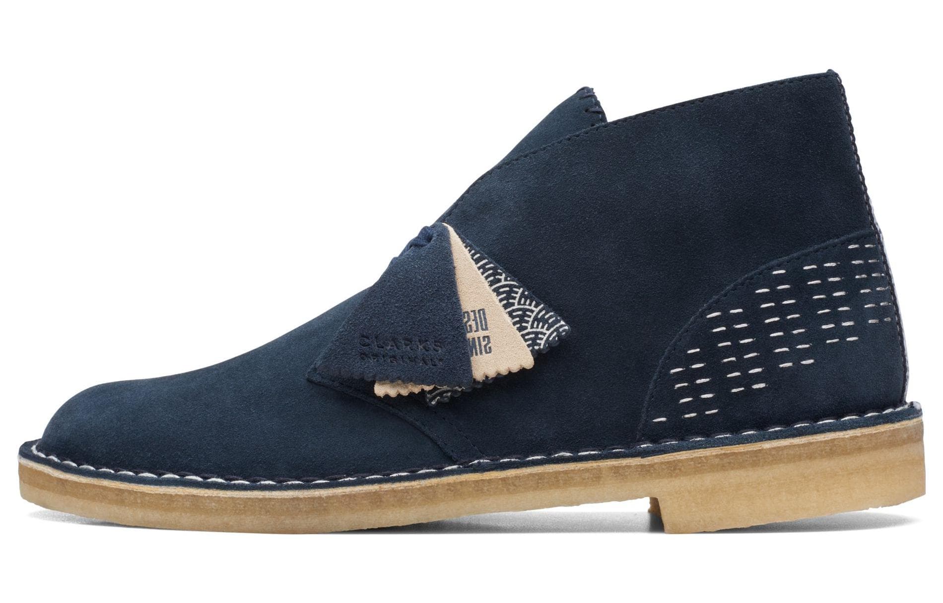 Clarks Originals Desert Boot Navy Sashiko