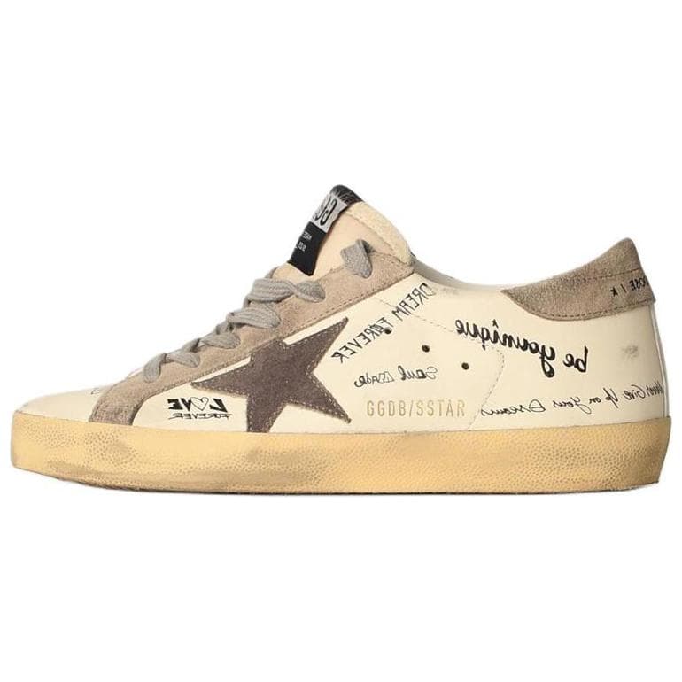 Golden Goose Low Top Skateboard Shoes Women's Beige