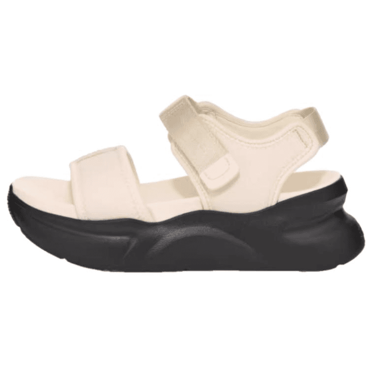 UGG Fabric Fashion One-Strap Sandals Women's Jasmine White
