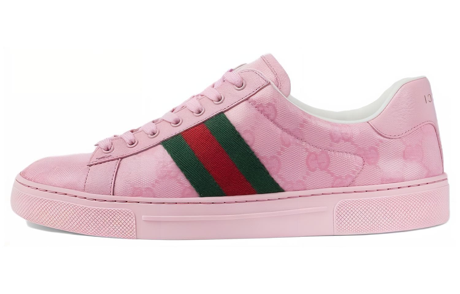 GUCCI Women's Ace 'GG Crystal Canvas Pink' Women's