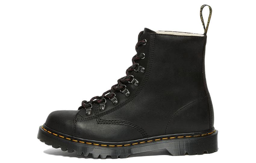 Dr.Martens Barton Made In England Classic Oil Leather Boots 'Black'