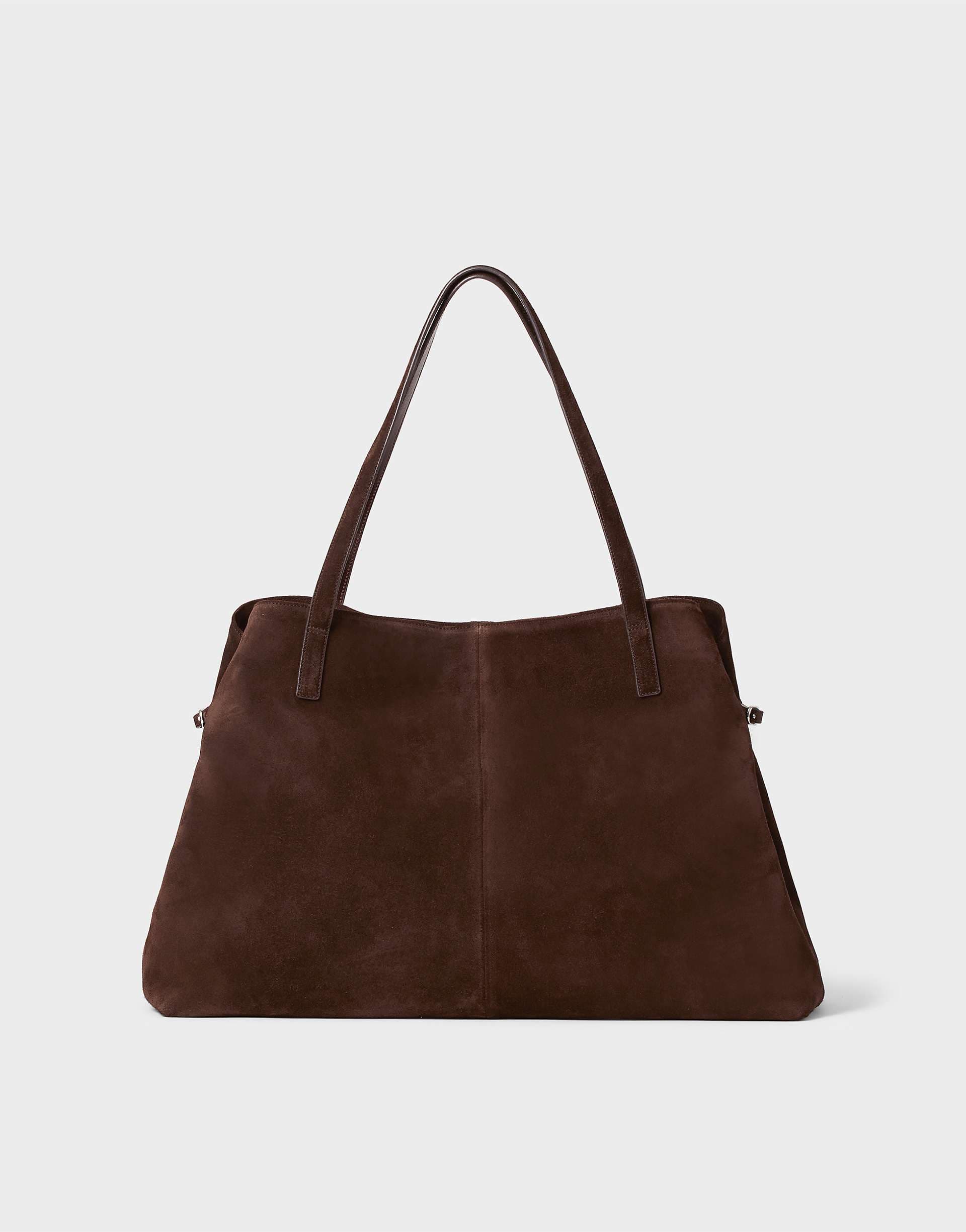 Vagabond Shoemakers Cannes suede shoulder bag in brown