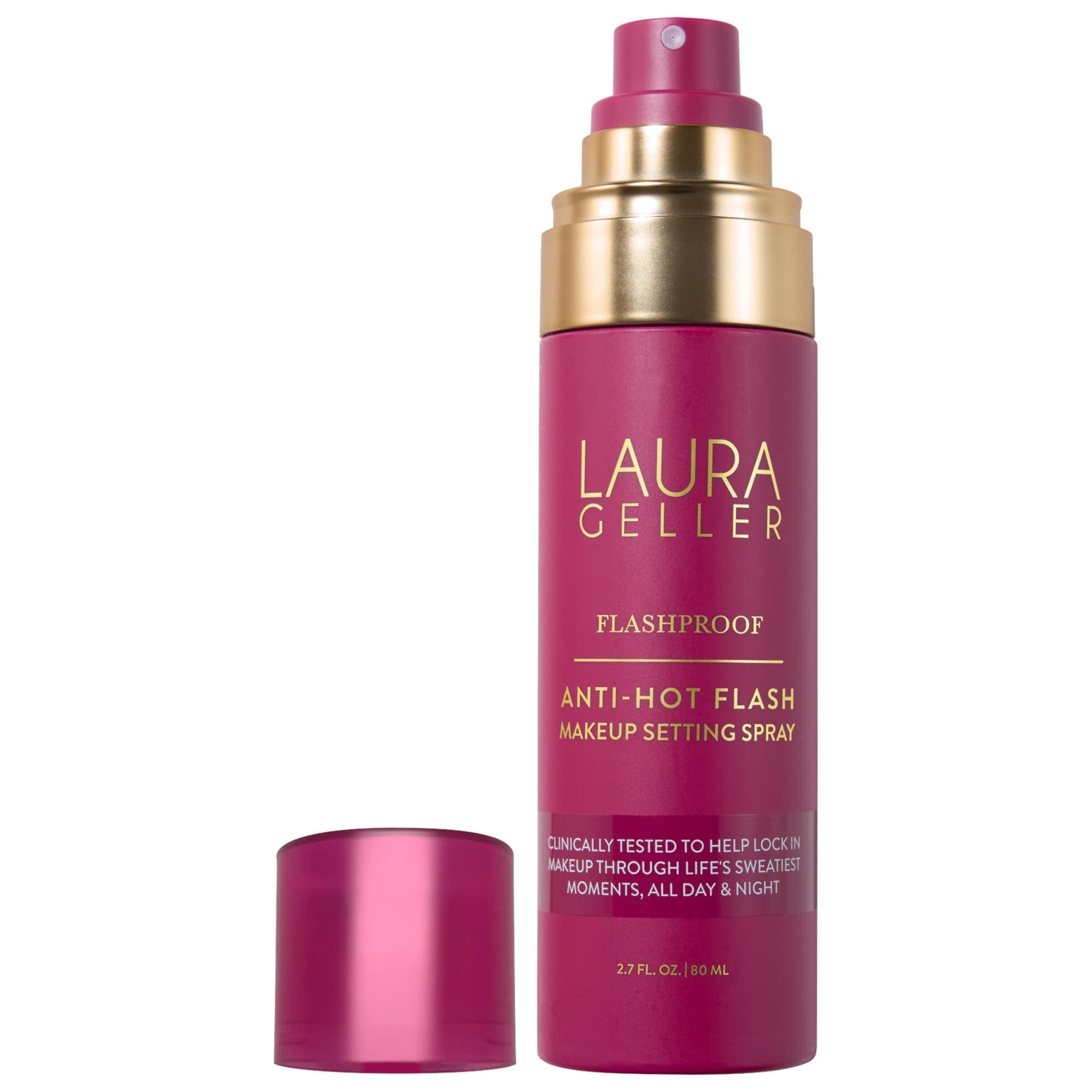 Anti-Hot Flash Sweatproof Matte Setting Spray with 18 Hour Wear