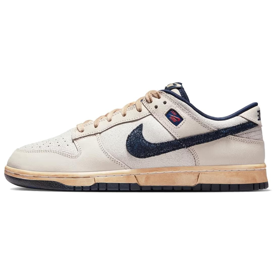 Nike x Stranger Things Dunk Low SP Comfort Versatile Low-Top Skateboard Shoes Unisex Gray Blue