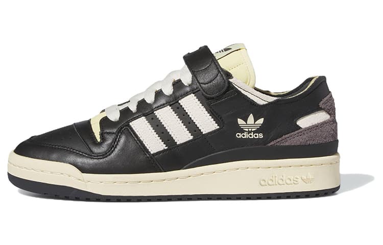 Forum Adidas Originals 84 Low 'Black Cream Easy Yellow'