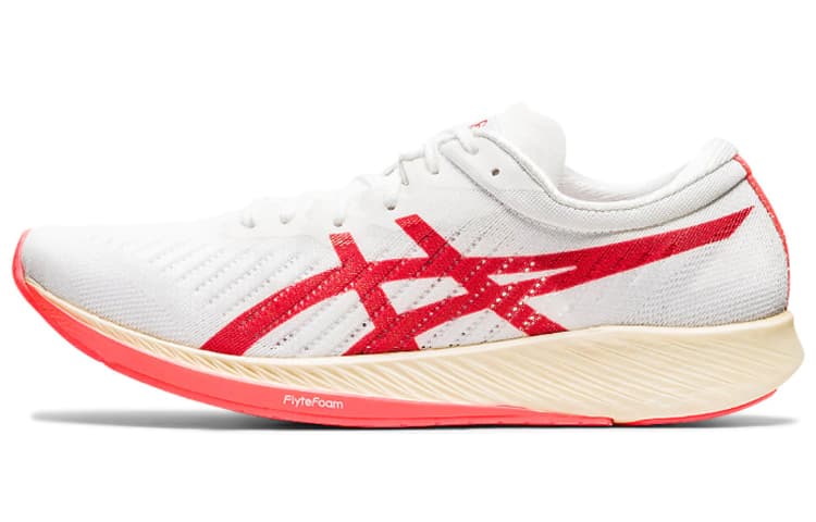 Asics Metaracer White Sunrise Red