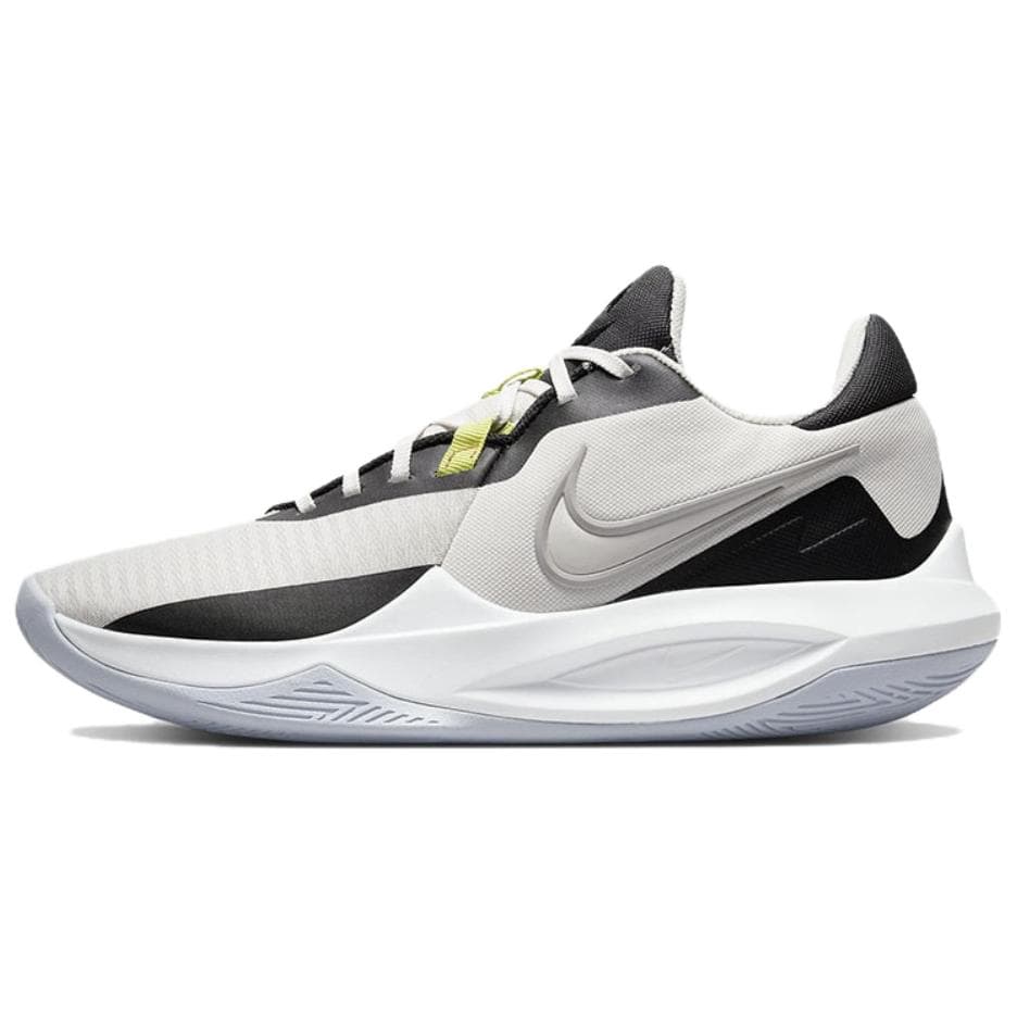 Custom Sneakers Nike Precision 6 Hormone Flying Bird American Graffiti Hand-Painted Simple Versatile Splatter Ink Personality Fashion Trendy Squeaky Sound Cushioning Anti-Slip Low-Top Basketball Shoes Men's Black/White