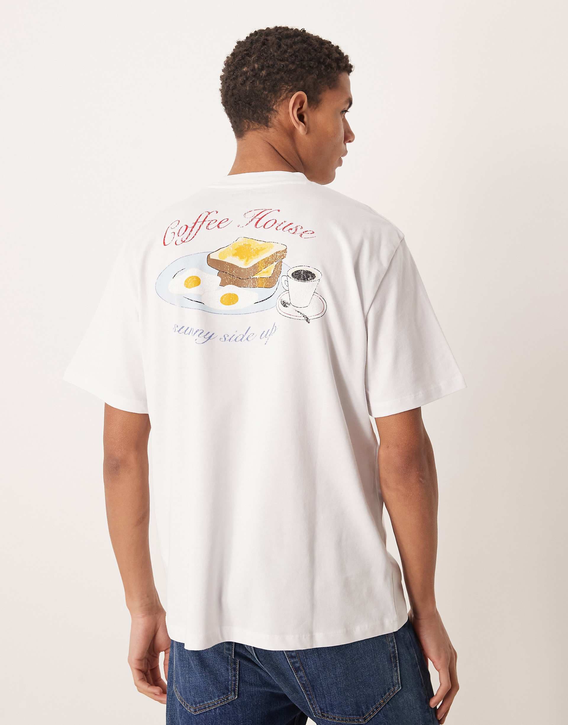 House of Sunny sunny side up tee in milk