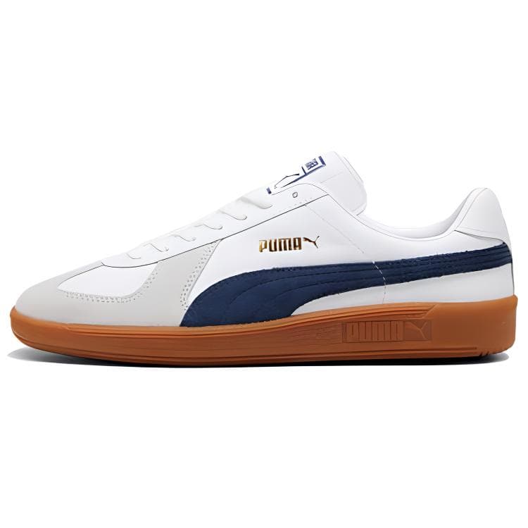 PUMA Army Trainer Anti-Slip Wear-Resistant Low-Top Skateboard Shoes Unisex Marine Blue