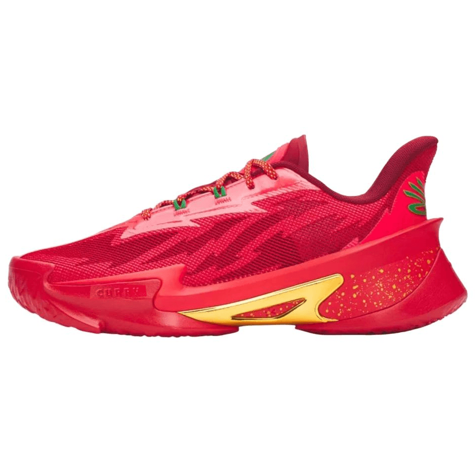 Under Armour CURRY SERIES 7 Comfort Fit Low-Top Basketball Shoes Men's Red