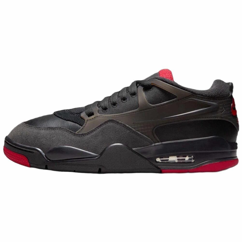 JORDAN Air JORDAN 4 Vintage Basketball Shoes Unisex Low-Top Black