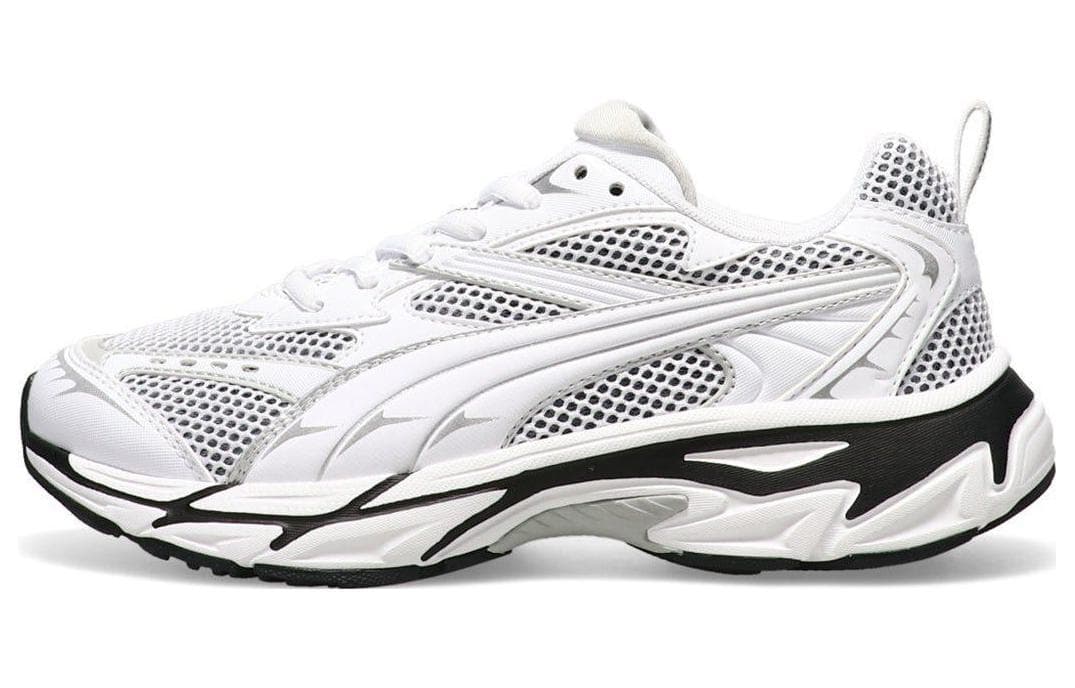 PUMA X Atmos Pink Morphic 'White Black Silver' Women's