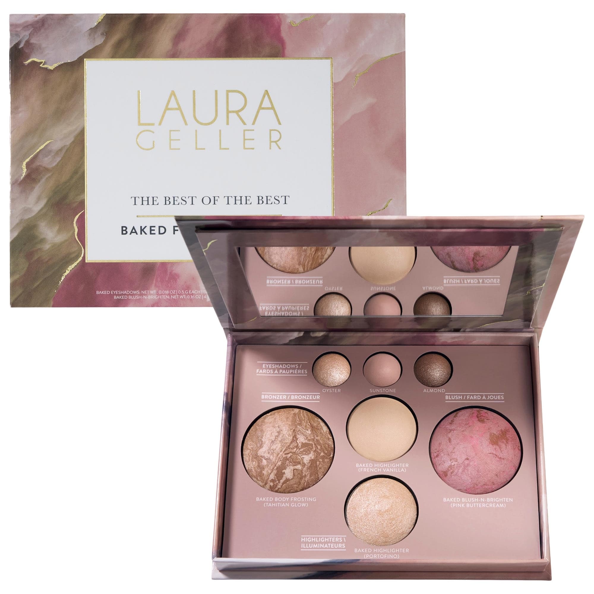 The Best of the Best Essential Full Face Baked Powder Palette