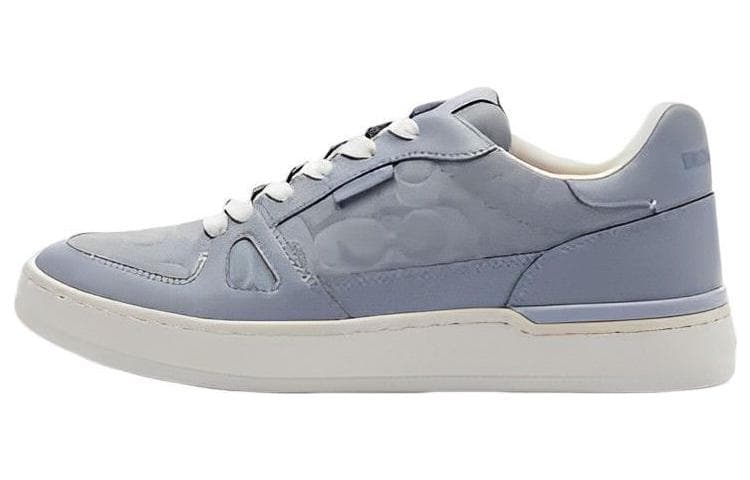 COACH Low-Top Skateboard Shoes Women's Purple Blue