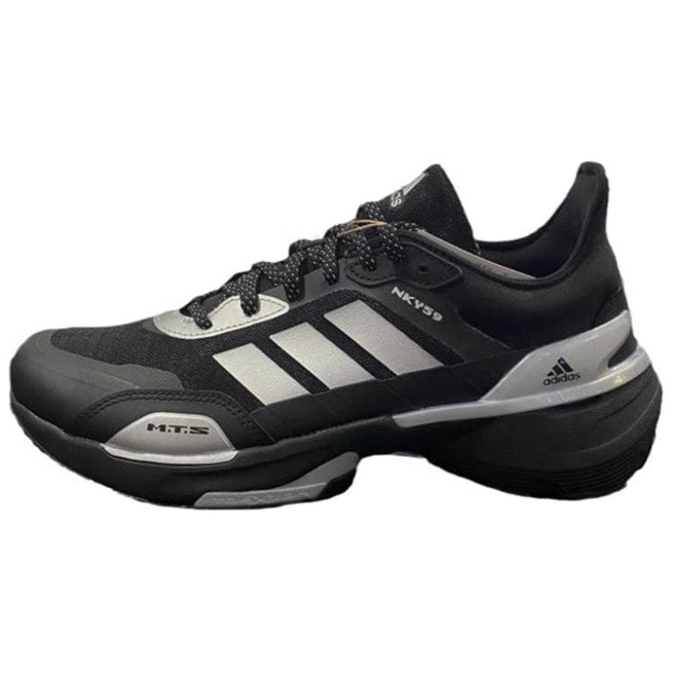 Adidas MTS Anti-Slip Wear-Resistant Low-Top Casual Running Shoes Unisex Black Gray