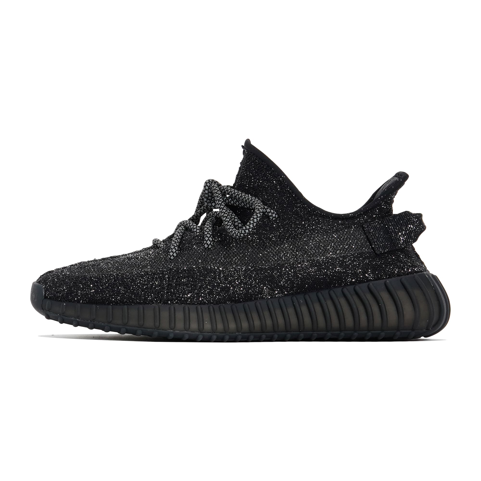 Custom Sneakers adidas originals Yeezy Boost 350 V2 "Dark Salt" 'Boundless Vastness' Reflective 'Static' Wear-Resistant Low-Top Casual Shoes Unisex Black