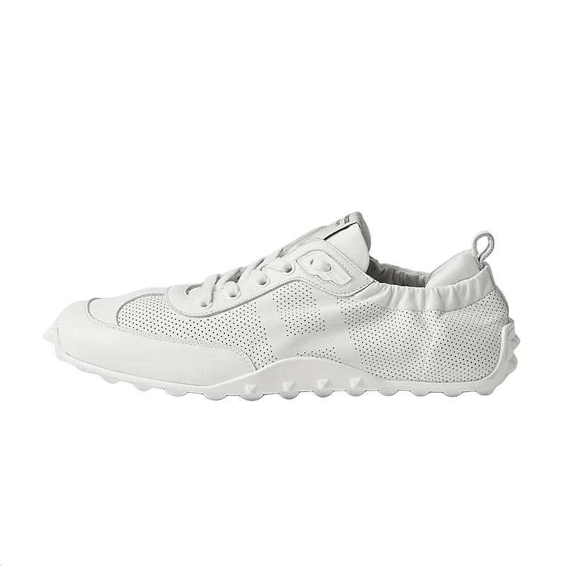 HERMES Casual Shoes Men Low-Top White