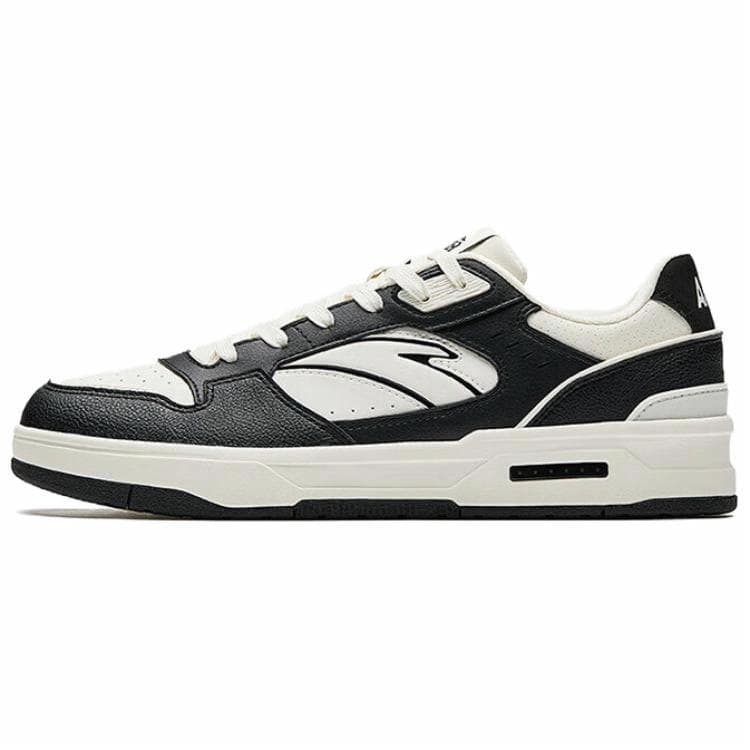 Anta 'Lie Yan 1.0' Fashion Comfortable Slip-Resistant Wear-Resistant Supportive Low-Top Skate Shoes Men's White Black