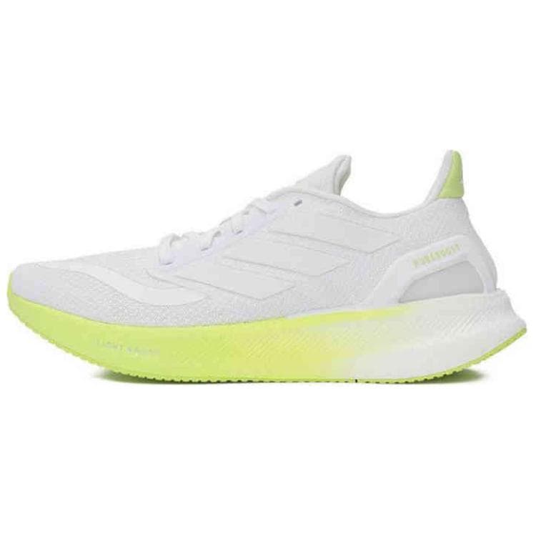 Adidas PUREBOOST 5 Running Shoes Unisex Low-Top White Yellow