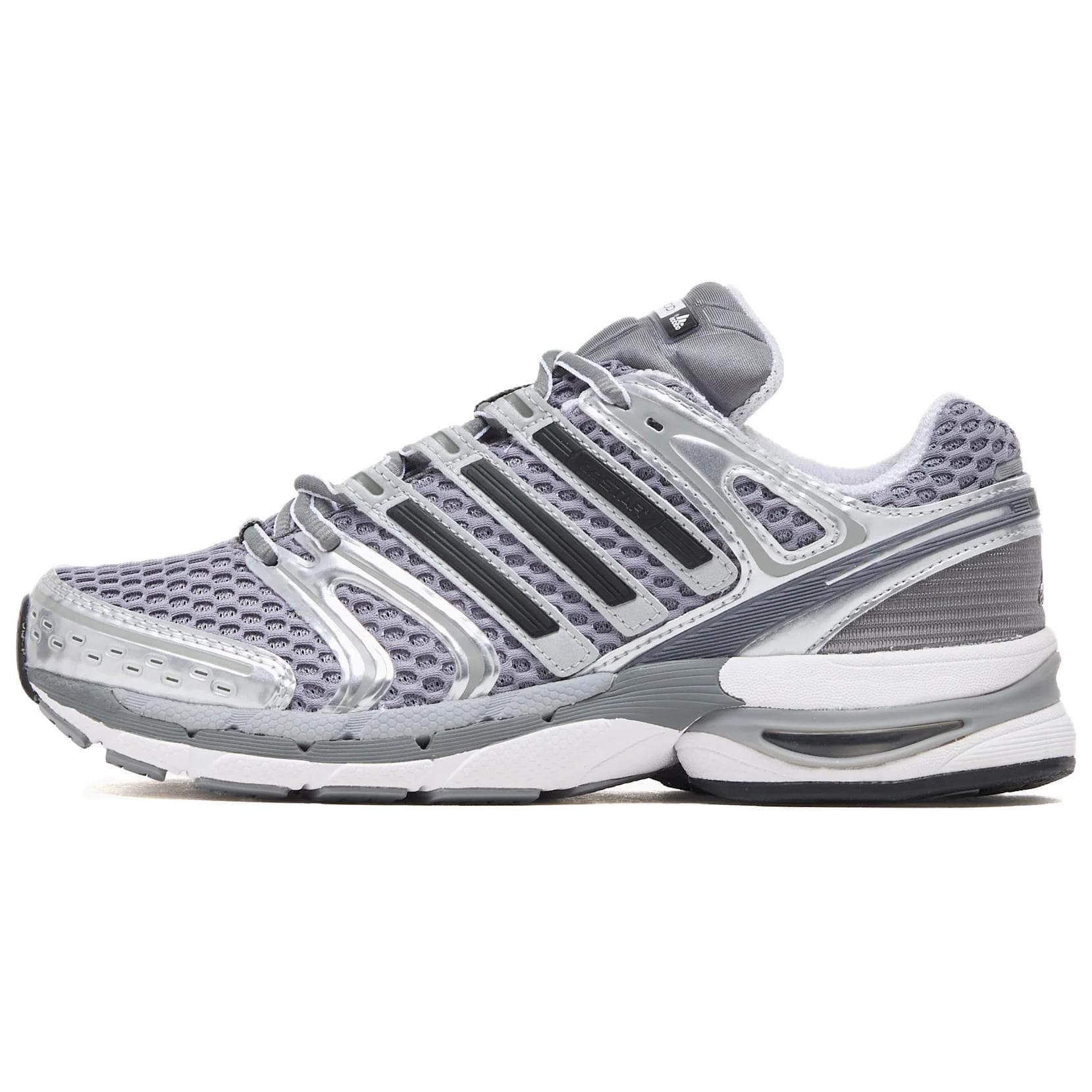 adidas Adistar Control 5 Fashion Comfort Support Low-Top Running Shoes Unisex Grey Silver