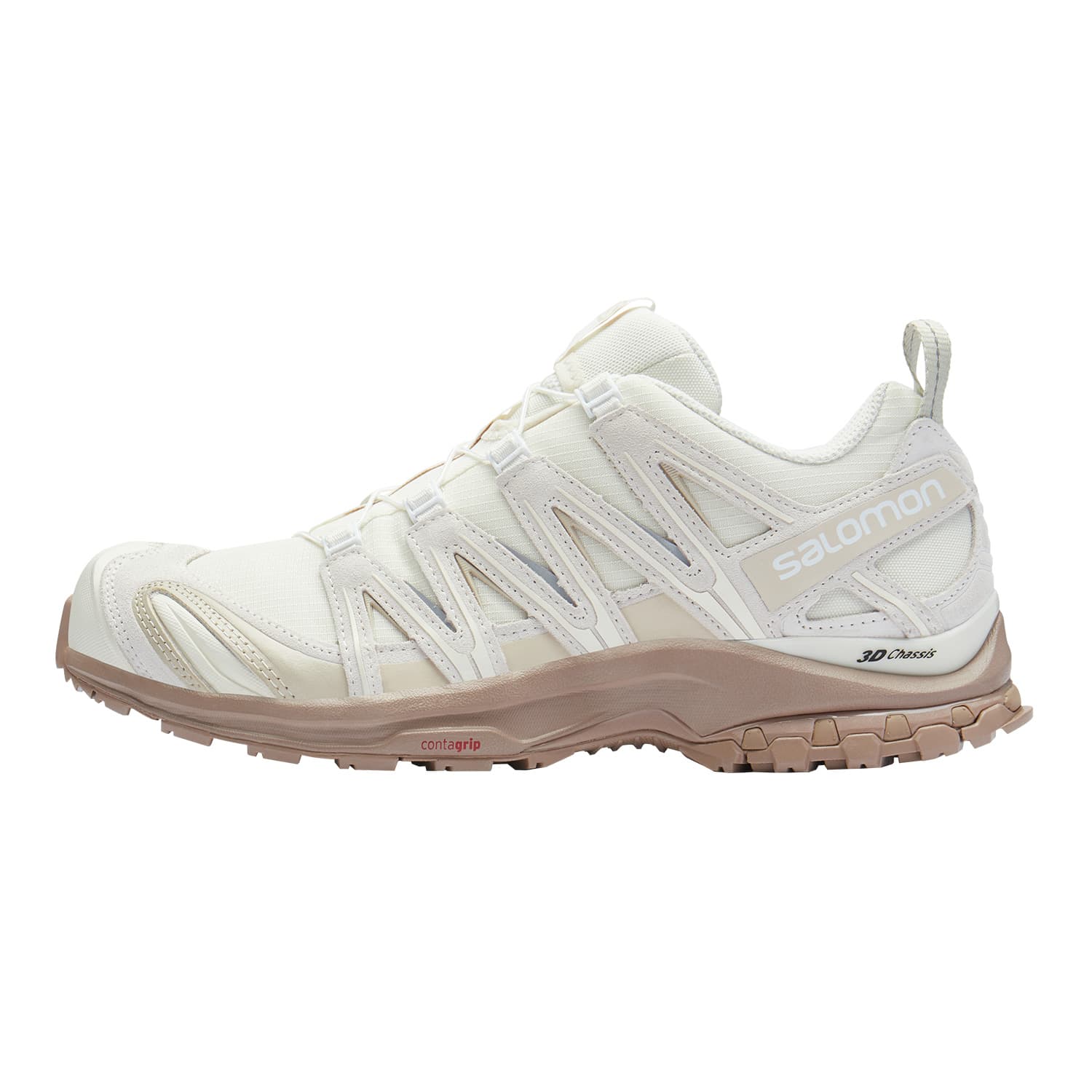 SALOMON XA PRO 3D SUEDE Running Shoes Unisex Cream