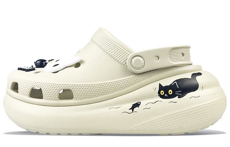 Crocs Classic Clog Clogs Unisex Black White