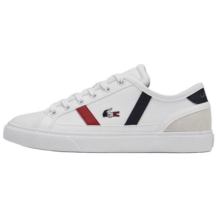 LACOSTE Low-Top Skateboard Shoes Women's White