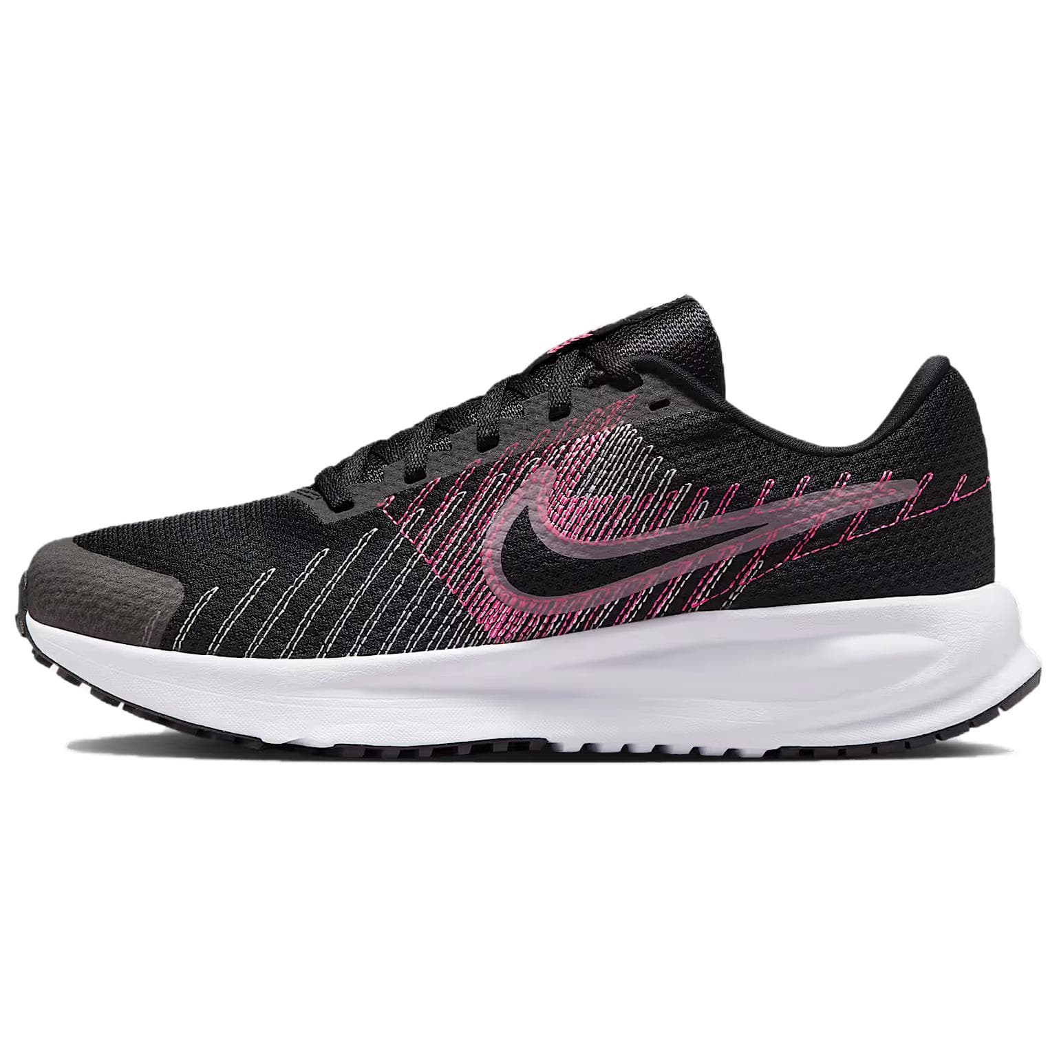 Nike Run Defy Black Hyper Pink Pink Foam Elemental Pink Women's