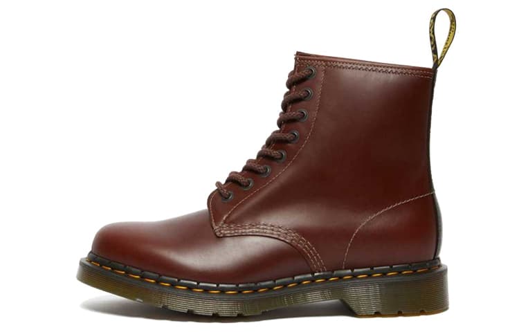 Dr.Martens 1460 Abruzzo Leather Ankle Boots 'Brown'