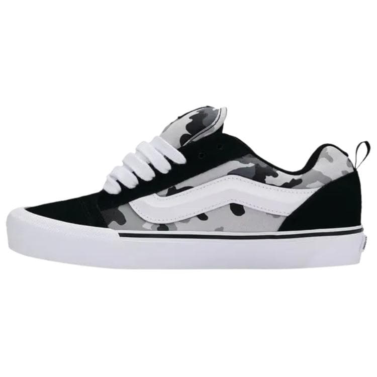 Vans Knu Skool Fashion Comfortable Skate Shoes Unisex Black White