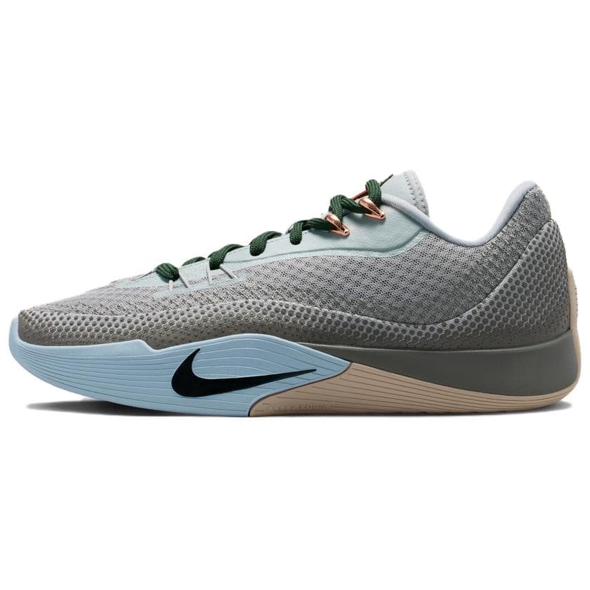 Nike S.T. Flare EP Comfortable Versatile Fabric Synthetic Leather Basketball Shoes Unisex Gray