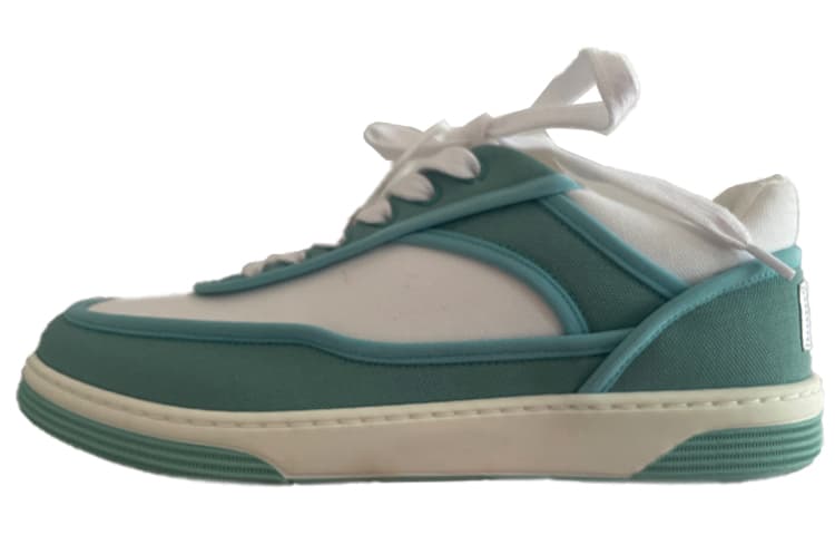 CHANEL Stylish Skateboarding Shoes Women's Green