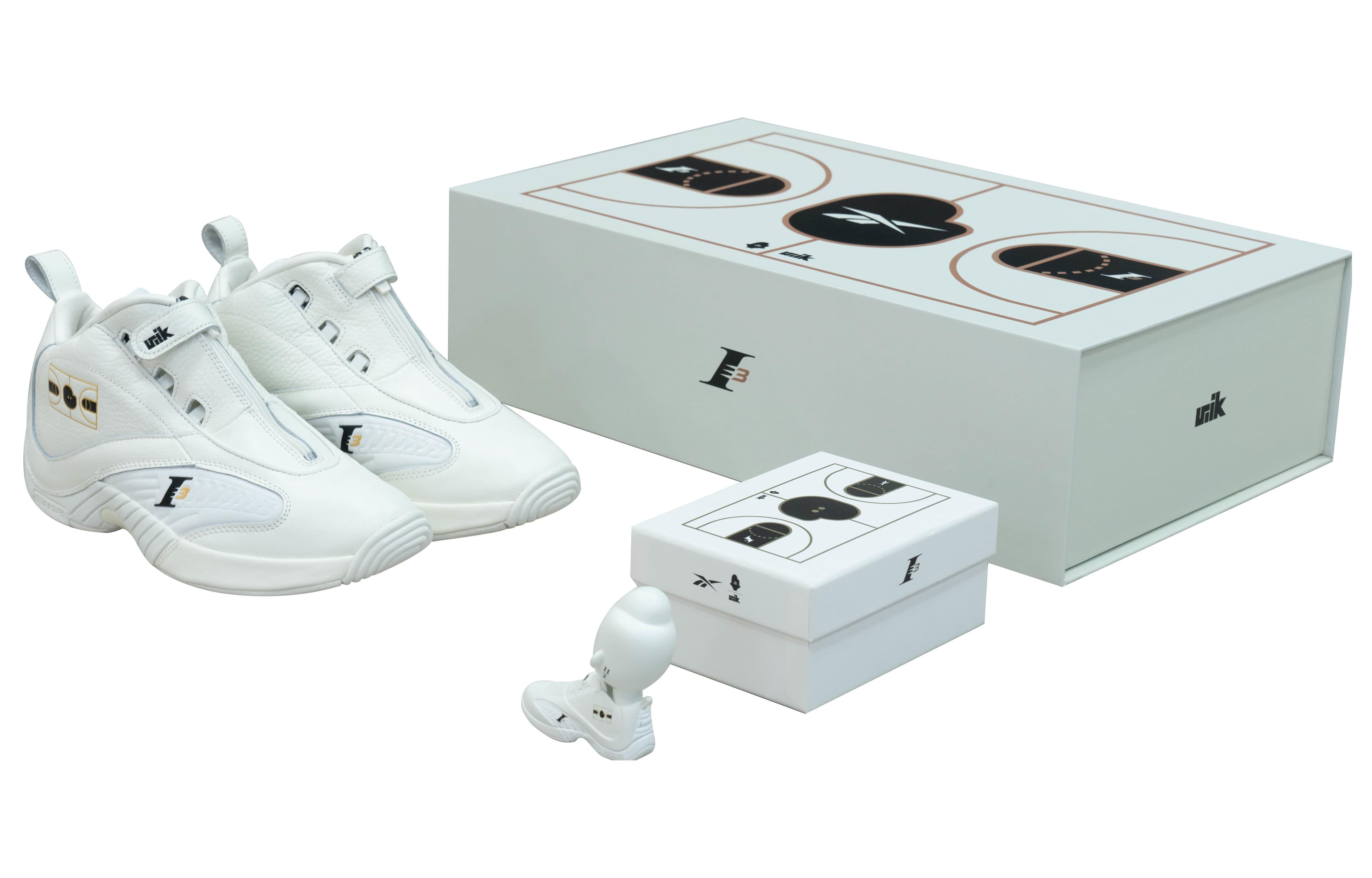Reebok Answer4 Vintage Basketball Shoes Men Low-Top White