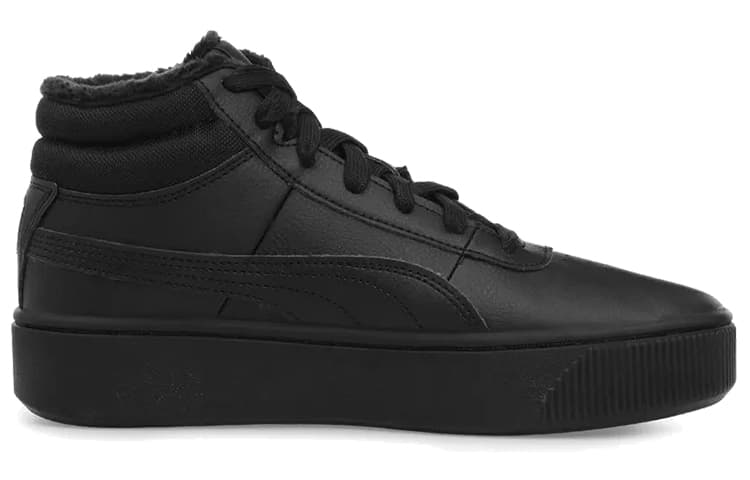 PUMA Vikky Stacked Mid Wtr Shoes Black Women's