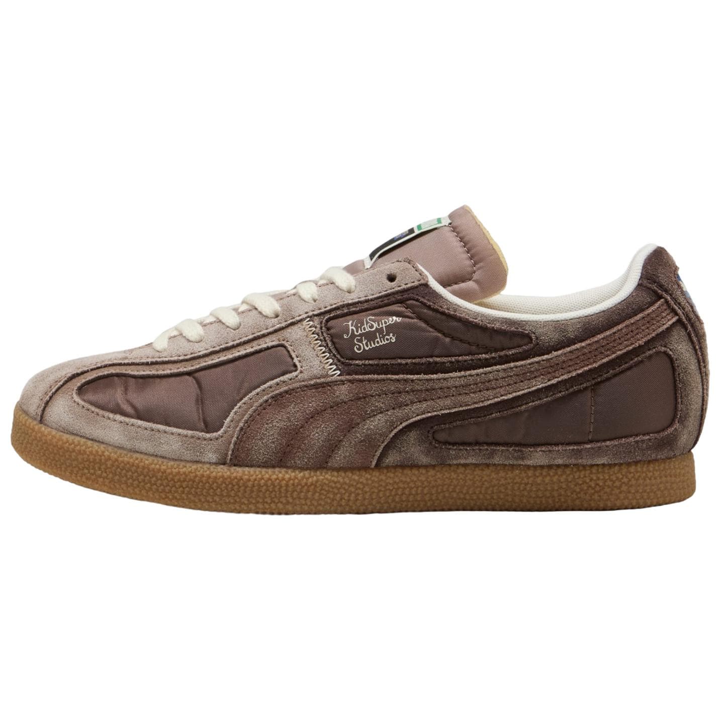 KIDSUPER STUDIOS x PUMA Brasil Retro Nostalgic Sneakers Coffee Brown