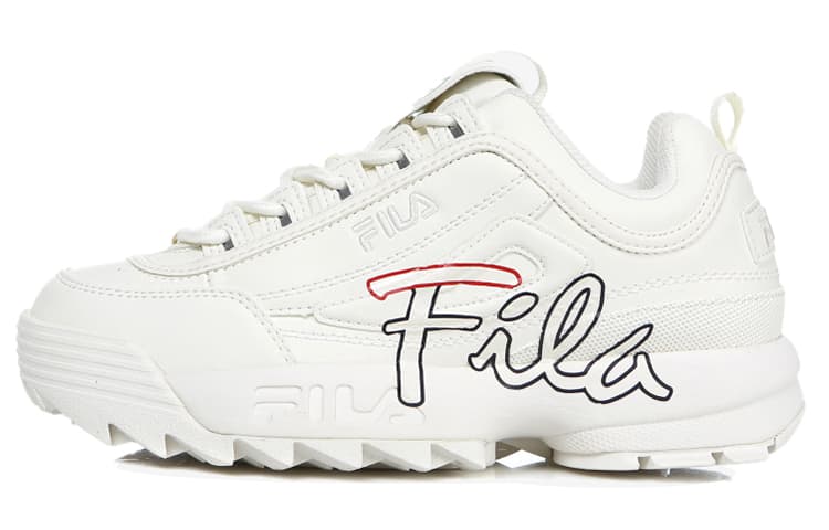 FILA Disruptor 2 Low Top Clunky Shoes Cream