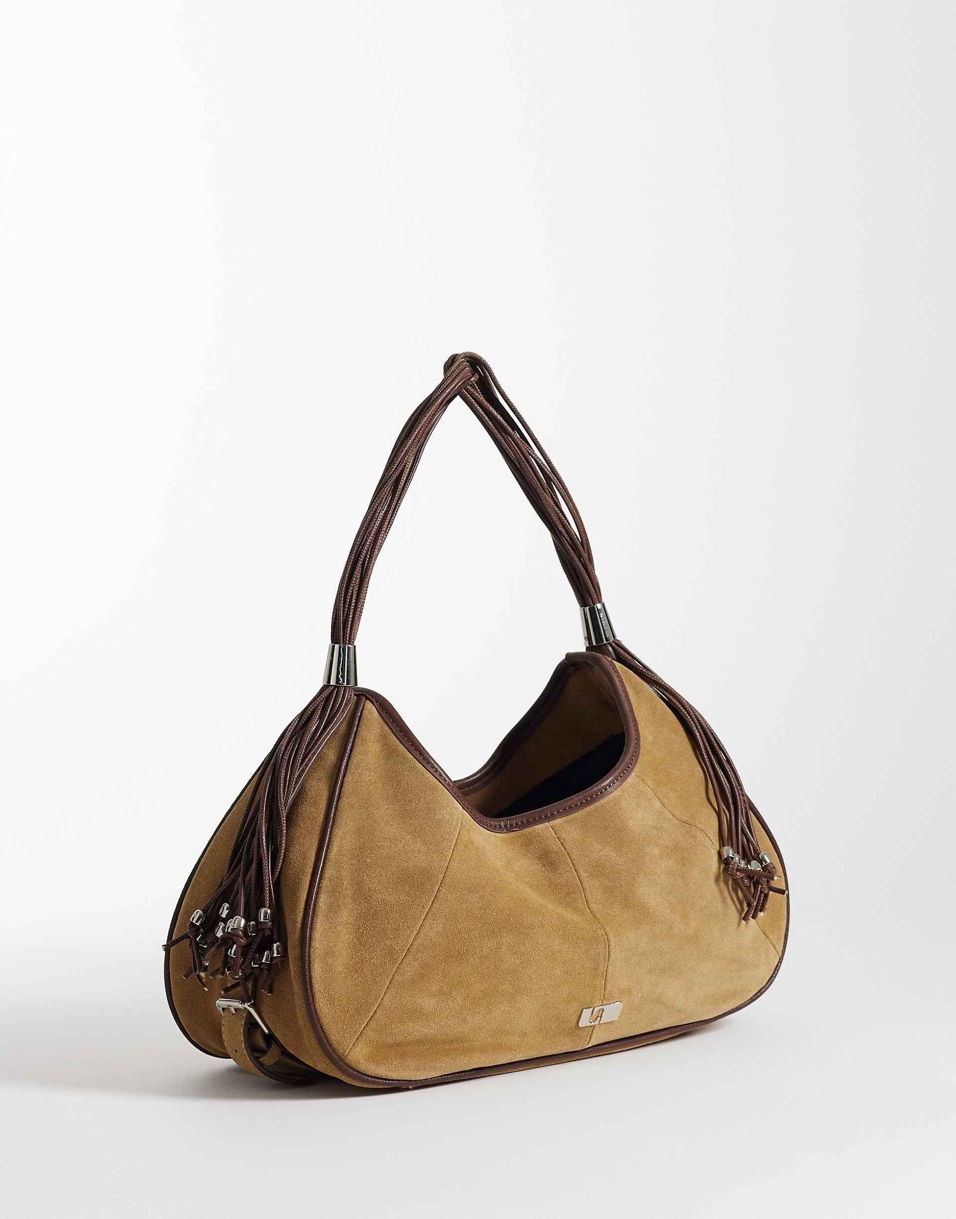 Laagam dolly shoulder bag in camel