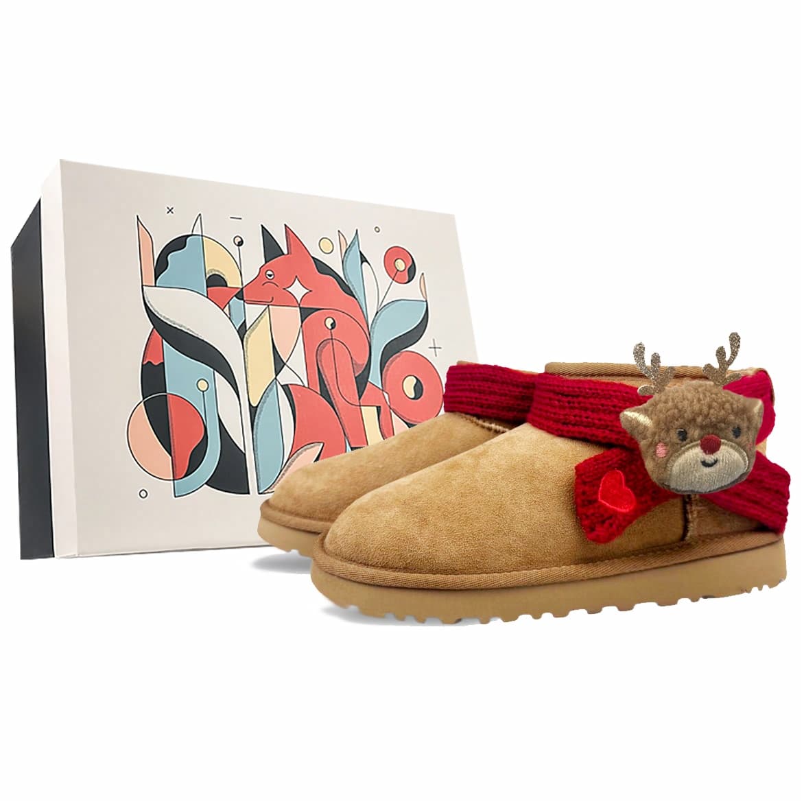 UGG CLASSIC ULTRA MINI Warm Anti-Slip And Wear-Resistant Short Snow Boots Women's Chestnut