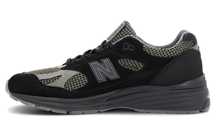 New Balance 991v2 MiUK Stone Island Black