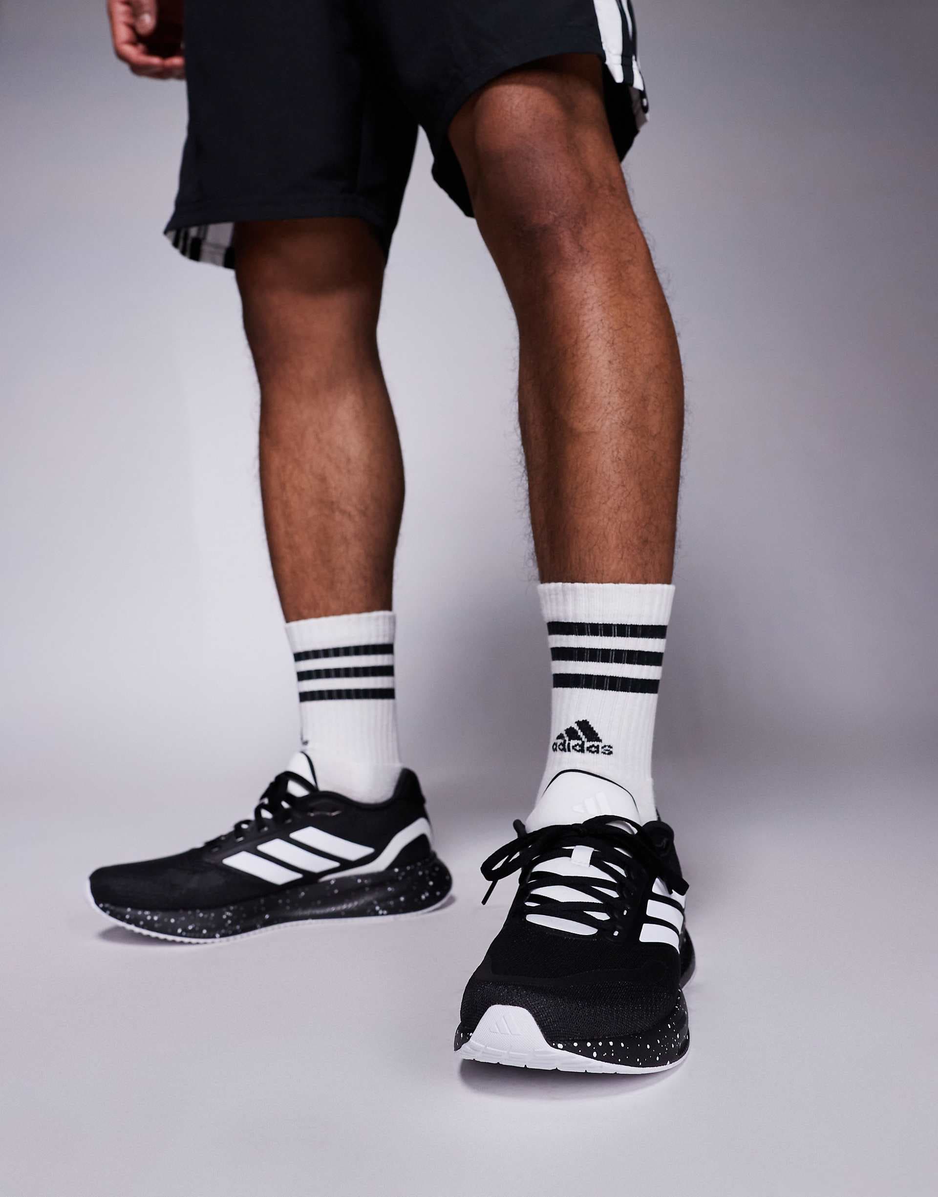 adidas Performance Runfalcon 5 sneakers in black