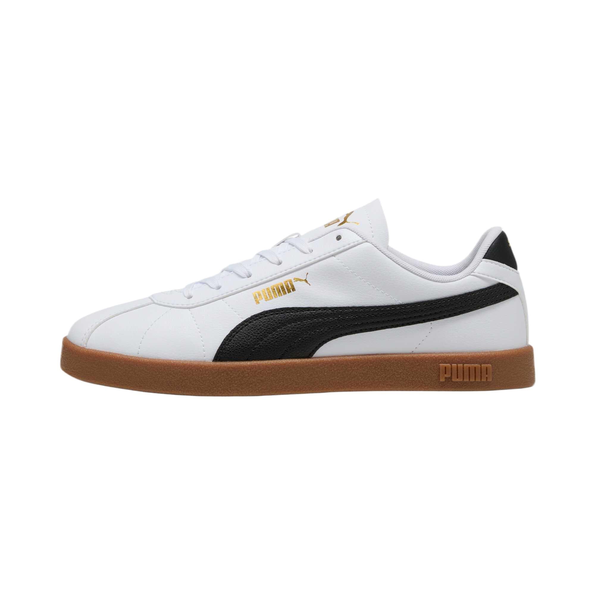 PUMA Wear resistant And Lightweight Low Top Skateboard Shoes Unisex White