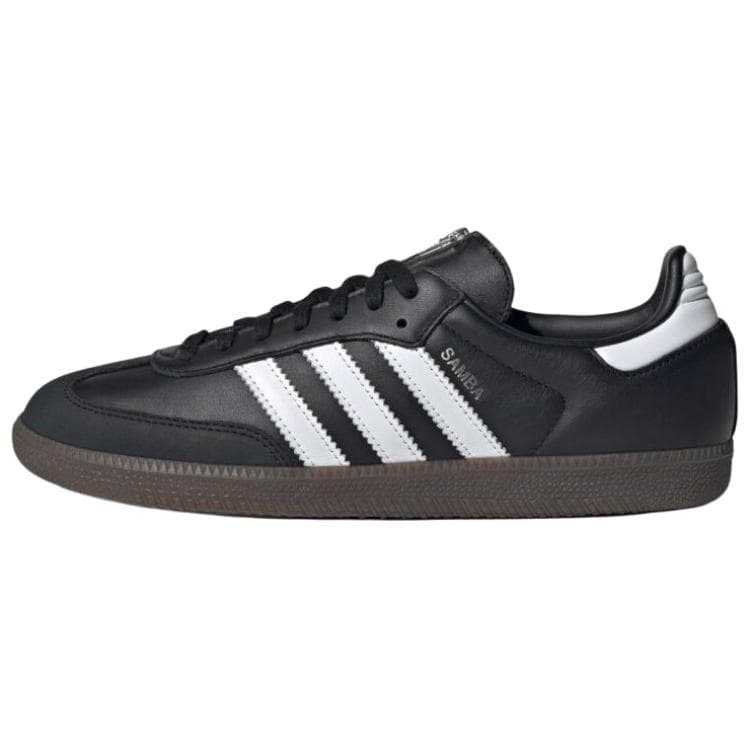 JEREMY SCOTT x adidas Originals SAMBA OG Comfortable Versatile Low-Top Skate Shoes Unisex Black