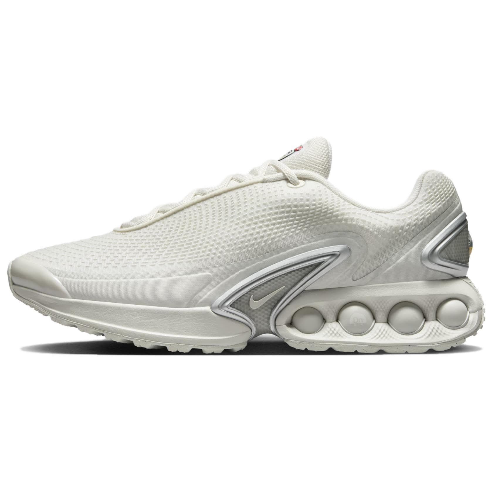 Nike Air Max Dn Anti-Slip Wear-Resistant Low-Top Casual Running Shoes Men's White