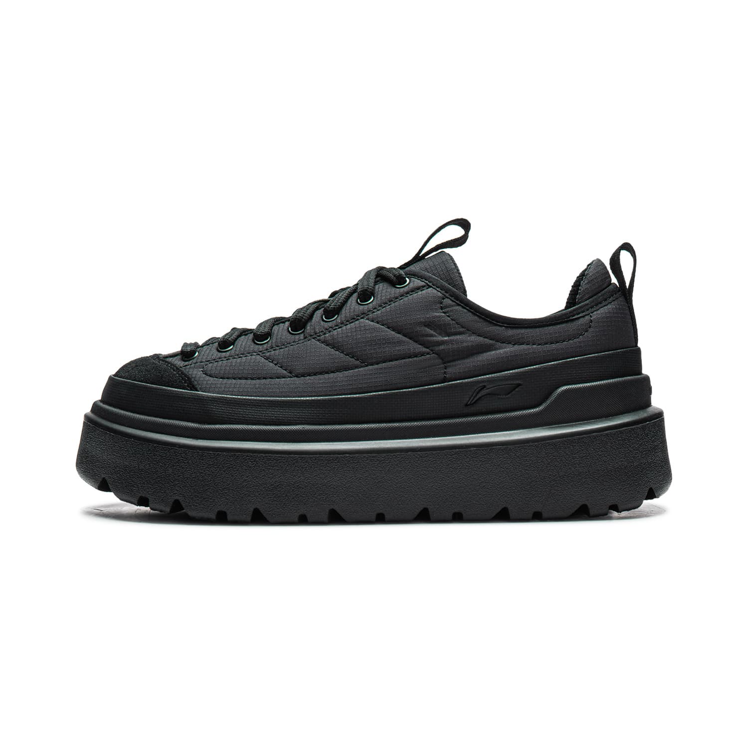 LiNing Women's Chunky Sole Casual Shoes Black