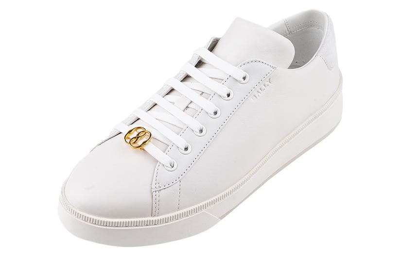 BALLY Ryver Logo-plaque Leather Sneakers